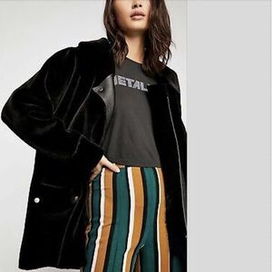 Free People Lindsey Fur Jacket